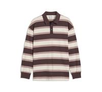 PUMA Polo da rugby a maniche lunghe Wardrobe Essentials da uomo, Accessori, Bianco, XS XS