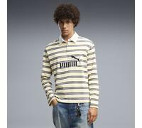 PUMA Polo da rugby Essentials Elevated N. 1 dal taglio morbido da uomo, Abbigliamento, Giallo, S S