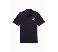 Puma Polo da Uomo Ess No. 1 in piqué con Logo, Colore: Blu Navy, XL