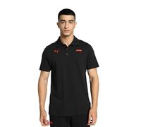 PUMA Polo di Formula 1 Essentials con Logo Piccolo - Uomo - Nero - Taglia: S