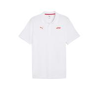 PUMA Polo F1® Essentials da uomo, Abbigliamento, Bianco, S S