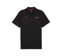 PUMA Polo F1® Essentials da uomo, Abbigliamento, Nero, XS XS
