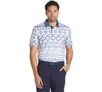 Puma Polo Fair Isle, bianco/blu