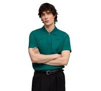 PUMA Polo in Jacquard x Aston Martin ARAMCO F1® Team da Uomo