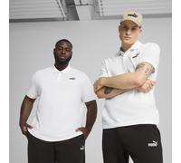 PUMA Polo in piqué con logo Essentials N. 1 da uomo, Abbigliamento, Bianco, XS XS