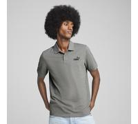 PUMA Polo in piqué con logo Essentials N. 1 da uomo, Abbigliamento, Grigio, M M