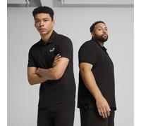 PUMA Ess No. 1 Logo Pique Polo, Polo Uomo, PUMA Black, 3XL