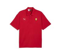 Puma Ferrari Cloudspun Short Sleeve Polo Rosso XL Uomo