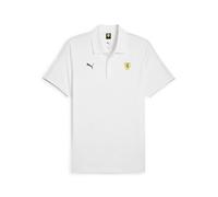 PUMA Polo Scuderia Ferrari HP Race Cloudspun da Uomo XL, White