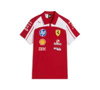 PUMA Polo Scuderia Ferrari HP Replica per ragazzi, Accessori, Rosso, 9-10Y 9-10Y