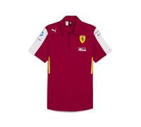 PUMA Polo Scuderia Ferrari LMH Replica da uomo, Abbigliamento, Rosso, XL XL