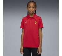 PUMA Polo Scuderia Ferrari Sportswear per ragazzi, Abbigliamento, Rosso Corsa, 9-10Y 9-10Y