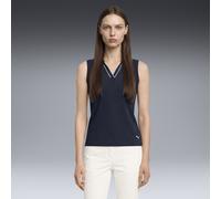PUMA Polo senza maniche CLOUDSPUN Essentials da donna, Abbigliamento, Blu, L L