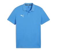 PUMA Polo Teamgoal Casuals, Unisex-Adulto, Ignite Blue Bianco, 3XL