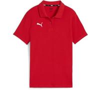 PUMA Teamgoal Casuals Polo Wmn, Unisex-Adulto, Rosso Bianco, M