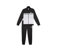 PUMA Tuta a blocchi di colore da uomo L, Black