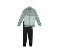PUMA Poly Colorblock Suit, Abiti lavorati a maglia Unisex - Adulto, Green Moon, XXL