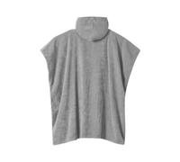 PUMA Poncho da bagno unisex per bambini, con cappuccio, per spiaggia e piscina, colore: grigio chiaro 3400, abbigliamento: 6-9 anni