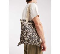 PUMA - Pop - Borsa shopping con stampa leopardata-Multicolore One Size