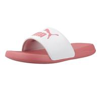 PUMA Popcat 20 Jr Sandalo Scivolante, Bianco e Rosa Selvatico, 36 EU, Puma Bianco e Rosa Selvatica, 37 EU