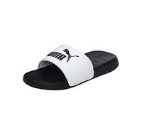 PUMA Popcat 20 Jr, Scarpe da Spiaggia e Piscina Unisex - Adulto, Bianco (Puma White-Puma Black), 38 EU
