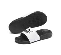 PUMA Popcat 20 PS, Sandali a ciabatta, Unisex - Bambini e ragazzi, Puma White/Puma Black, 29 EU