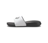 PUMA Popcat 20 PS, Sandali a ciabatta, Unisex - Bambini e ragazzi, Puma White/Puma Black, 33 EU
