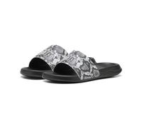 Ciabatte Popcat 20 Snake Chic da donna, Argento/Nero/Altro 42