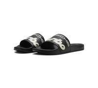 PUMA Porsche Legacy Leadcat 2.0 Slide Sandals, Sandali a Ciabatta Uomo, Neve Alpina Nera Ah25, 43 EU