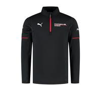 PUMA Porsche Motorsport Maglione 1/4 Zip per Uomo - Nero - Taglia: L