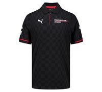 PUMA Porsche Motorsport Polo del Team per Uomo - Nero - Taglia: 3XL