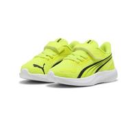 PUMA Pounce AC+ Inf, Scarpe da Ginnastica Unisex-Bimbi 0-24, Yellow Alert Black White, 24 EU