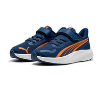 PUMA Pounce Lite AC+ PS, Sneaker, Persian Blue-Orange GLO White, 32.5 EU