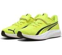 PUMA Pounce Lite AC+ PS, Scarpe da Ginnastica, Giallo Alert Nero Bianco, 35 EU