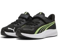 PUMA Pounce Lite AC+ PS, Scarpe da Ginnastica Unisex-Bambini, Black-Spring Fern White, 28 EU