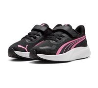 PUMA Pounce Lite AC+ PS, Sneaker, Black-Posie Pink White, 31.5 EU