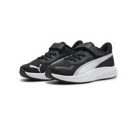 PUMA Pounce Lite AC+ PS, Sneaker, Black White Silver, 33 EU
