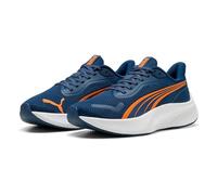 PUMA Pounce Lite JR, Sneaker, Persian Blue-Orange GLO White, 39 EU