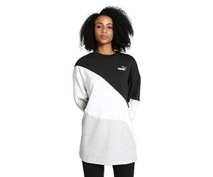 PUMA Power Cat Crew TR, Sudor Donna, Black, S