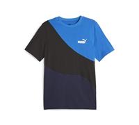 PUMA Power Cat Tee, Maglietta Uomo, Blu Navy, L