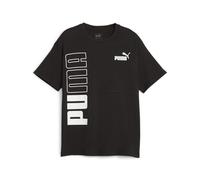 PUMA Power Colorblock Tee B, Camicia Bambini e Ragazzi, Colore: Nero