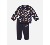 Puma Printed Jr - Tuta - Blu Navy 92CM