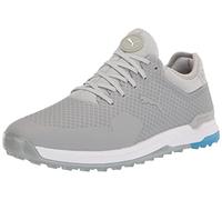 Puma Proadapt Alphacat - Scarpe Da Golf Uomo, Grigio (Alto Rise Puma Argento Ibiza Blu), 44.5 EU, Pair