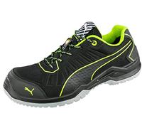 Puma PU644210-43, Scarpe da Campo e da Pista Unisex-Adulto, Nero/Verde, 43 EU