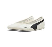 PUMA Puma Catch Soleil Ballerina, Scarpe da Ginnastica Donna, Warm White-Puma Black, 37 EU
