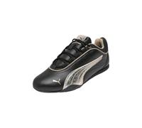 PUMA Puma Catch Soleil Metallic WHI, Scarpe da Ginnastica Donna, Puma Black-Puma Gold, 41 EU