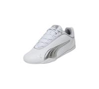 PUMA Puma Catch Soleil Metallic WHI, Scarpe da Ginnastica Donna, Puma White-Puma Silver, 38 EU