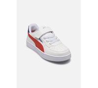 Puma Caven 2.0 AC+PS White/Red da Bambino 33 Bianco