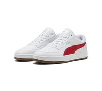 PUMA Sneakers Caven 2.0 unisex, Scarpe, Rosso/Bianco/Silver, 36 36