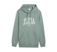 Puma Puma Class Hoodie FL, Felpe con Cappuccio Uomo, Green Moon,